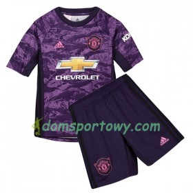 Koszulka Manchester United Bramkarska Dziecięcy Domowe Koszulki Piłkarskie 2019-2020 Krótki Rękaw